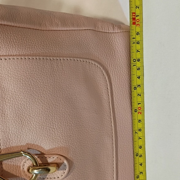 Dooney Bourke Large Logo Lock Shoulder Tote Blush Pink - Picture 11 of 16